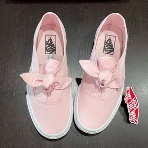 vans knotted pink